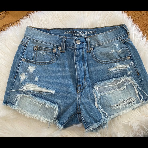 American Eagle Outfitters Pants - NWOT High Waisted Denim Short